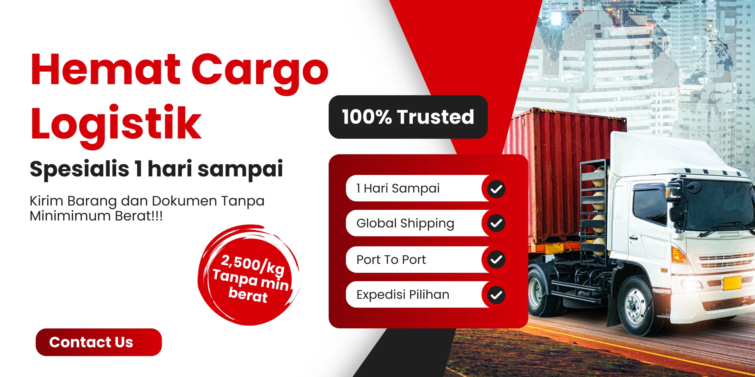 Cargo Hemat Express Pengiriman 1 Hari dari Semarang ke Pacitan Minimal 1Kg